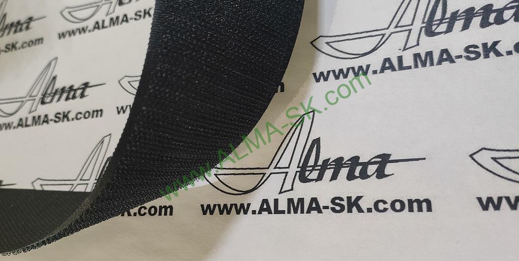 Suchý zips 20 mm HÁČIK čierny